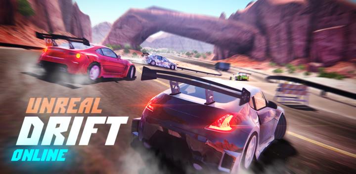 Banner of Unreal Drift Online Car Racing 1.385