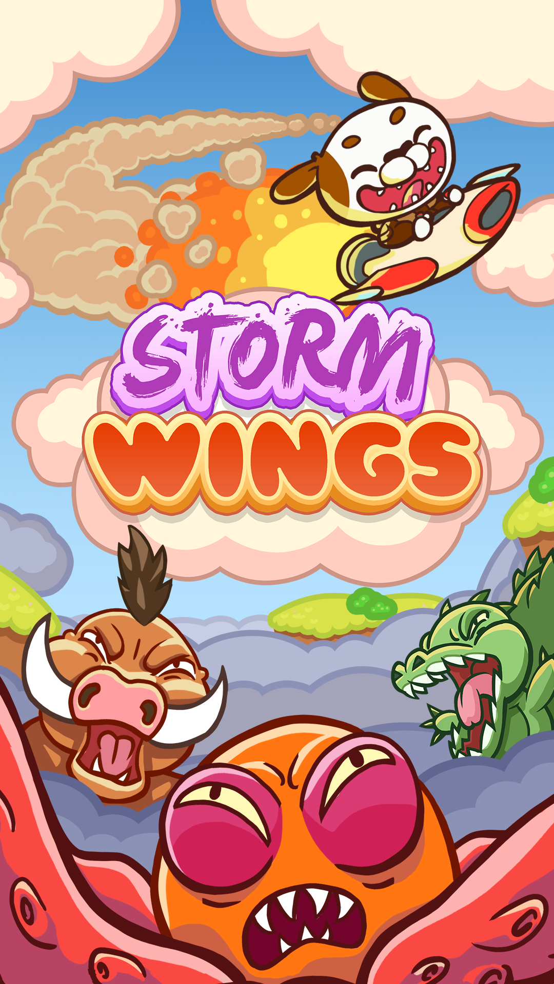Storm Wings 게임 스크린 샷