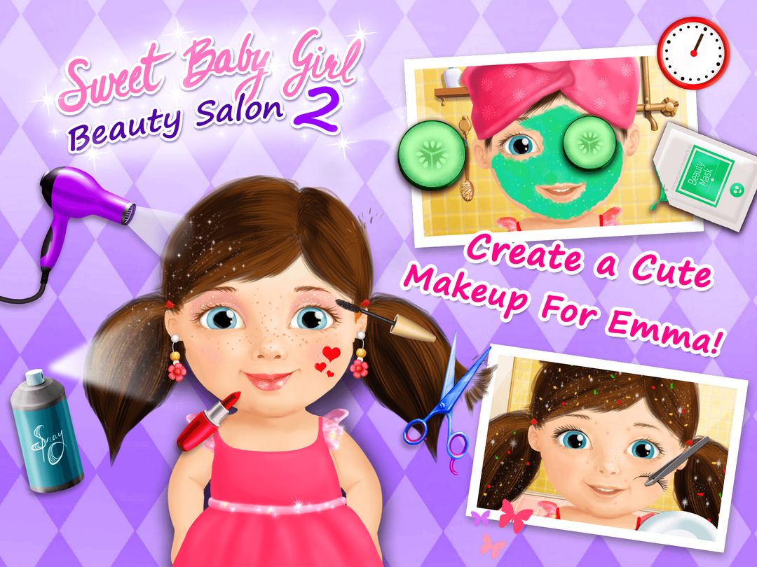 Sweet Baby Girl Beauty Salon 2 게임 스크린 샷