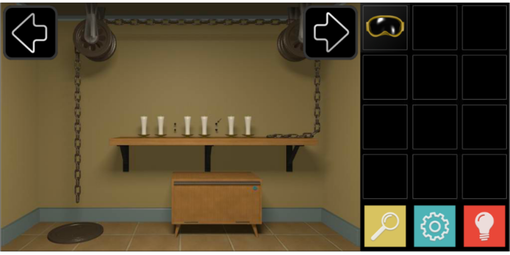 Cuplikan Layar Game Escape Game Nine Shelves