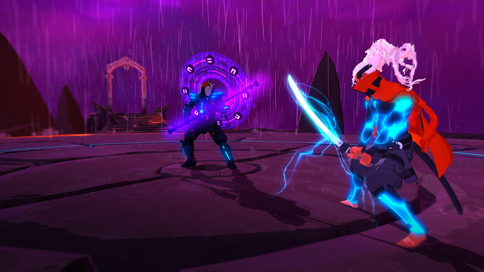 Furi Game Screenshot