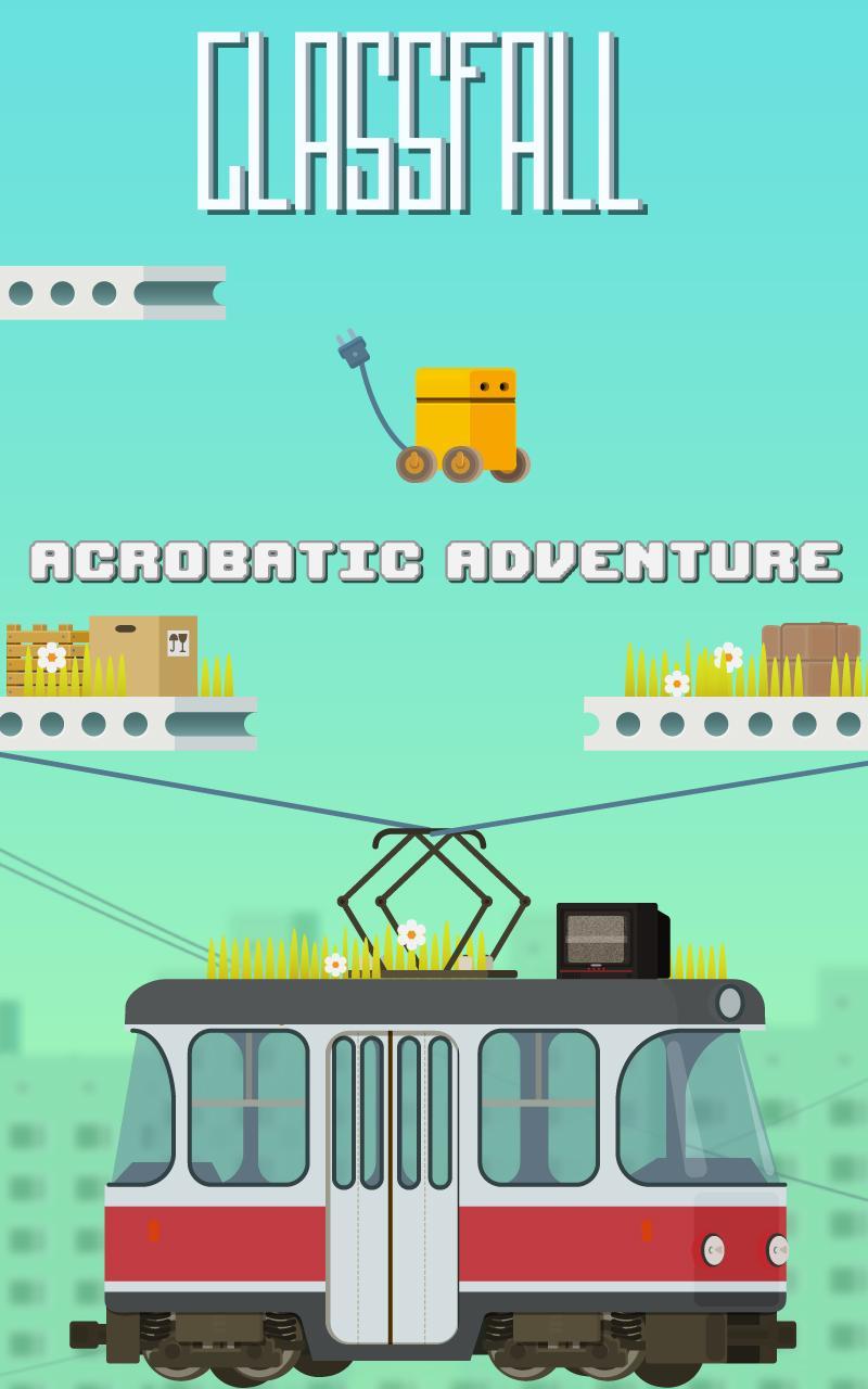 Glassfall. The arcade game Game Screenshot