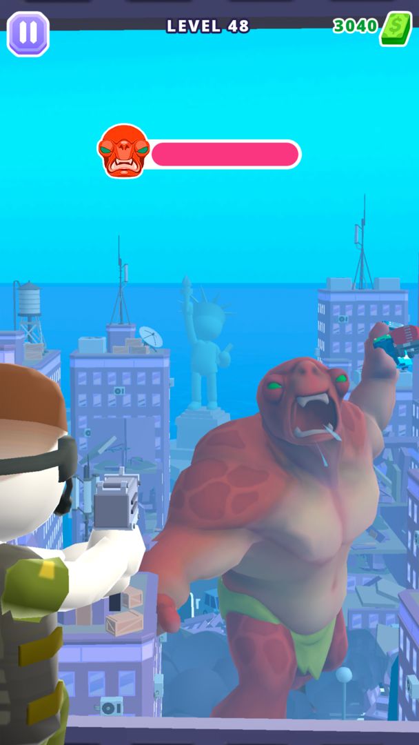 Screenshot of Heli Monsters - Giant Hunter