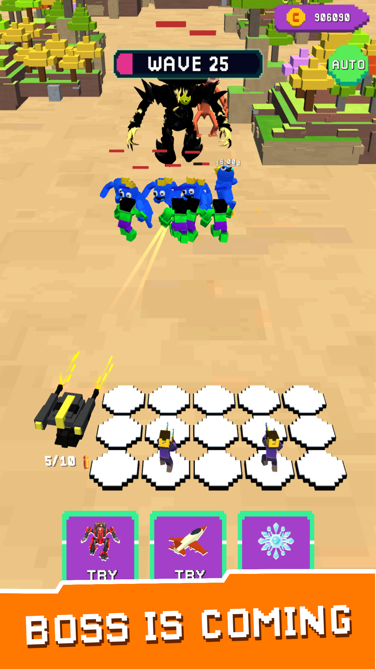 Superhero Craft: Merge Battle Game Screenshot