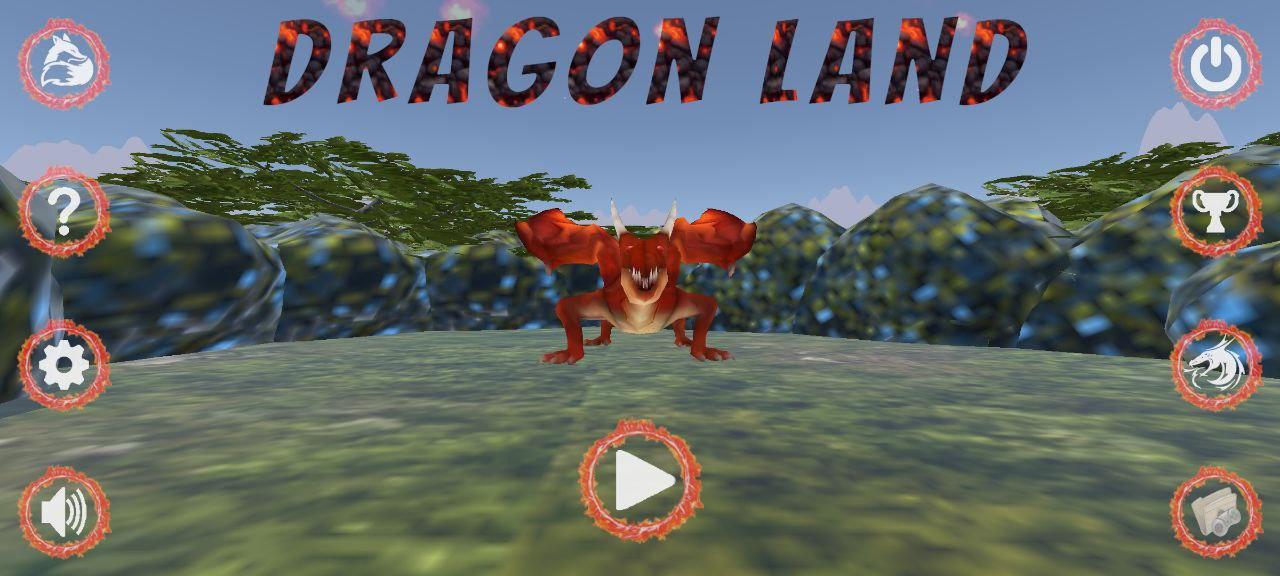 Captura de Tela do Jogo DragonLand 3D