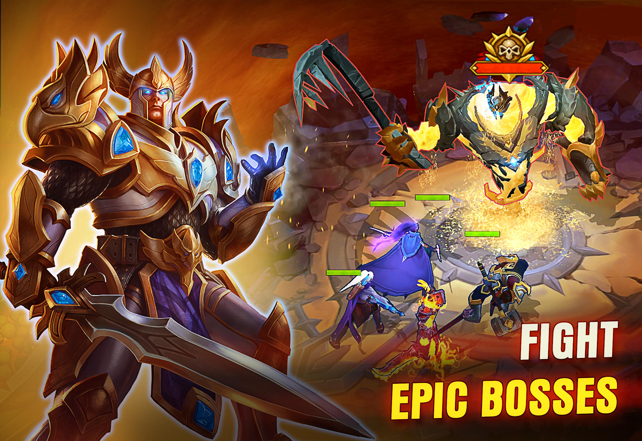 Cuplikan Layar Game Juggernaut Wars - raid RPG