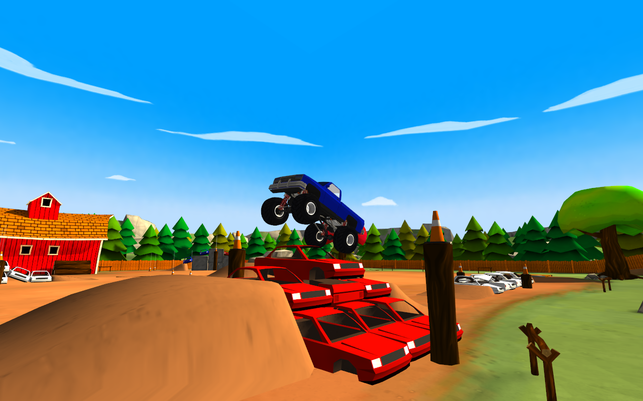 Truck Trials 2: Farm House 4x4 Game Screenshot
