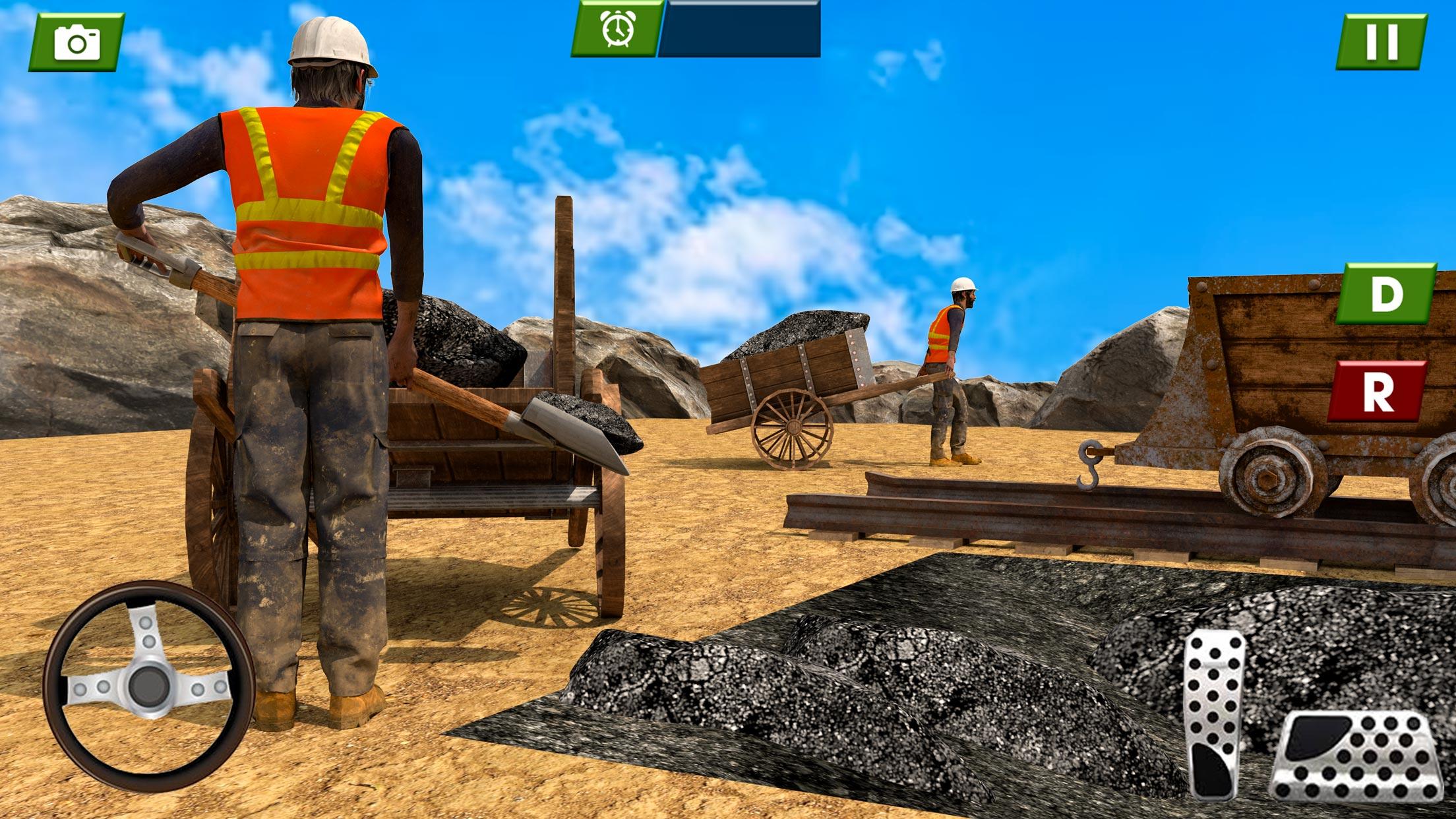 Screenshot of Heavy Coal Truck Cargo Sim