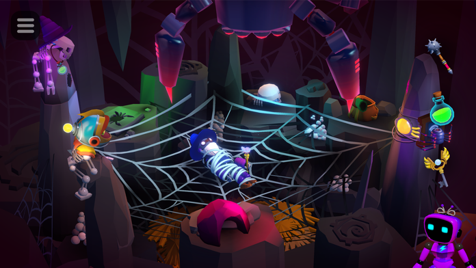 Tiny Robots: Portal Escape Game Screenshot