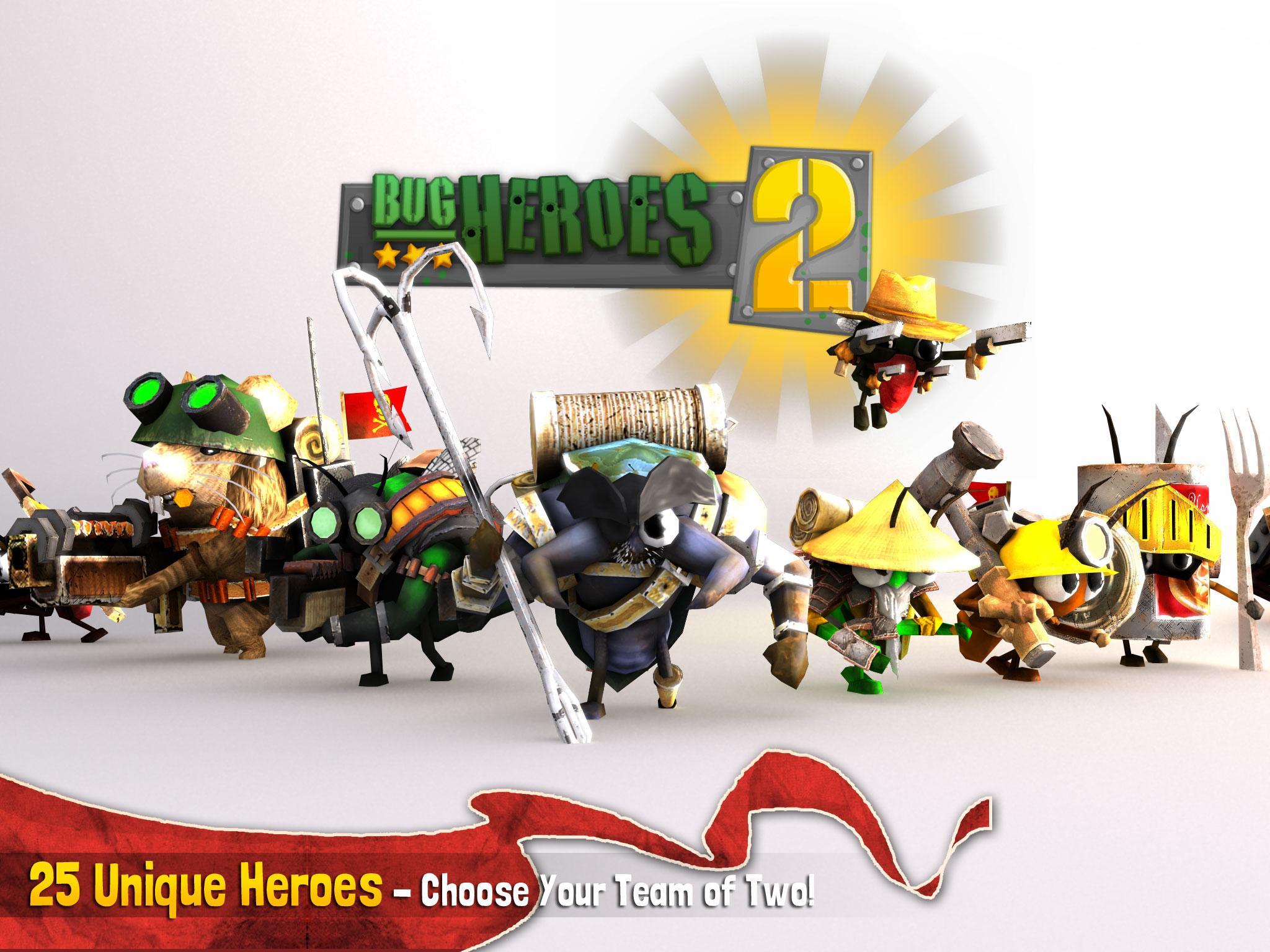 Cuplikan Layar Game Bug Heroes 2: Premium