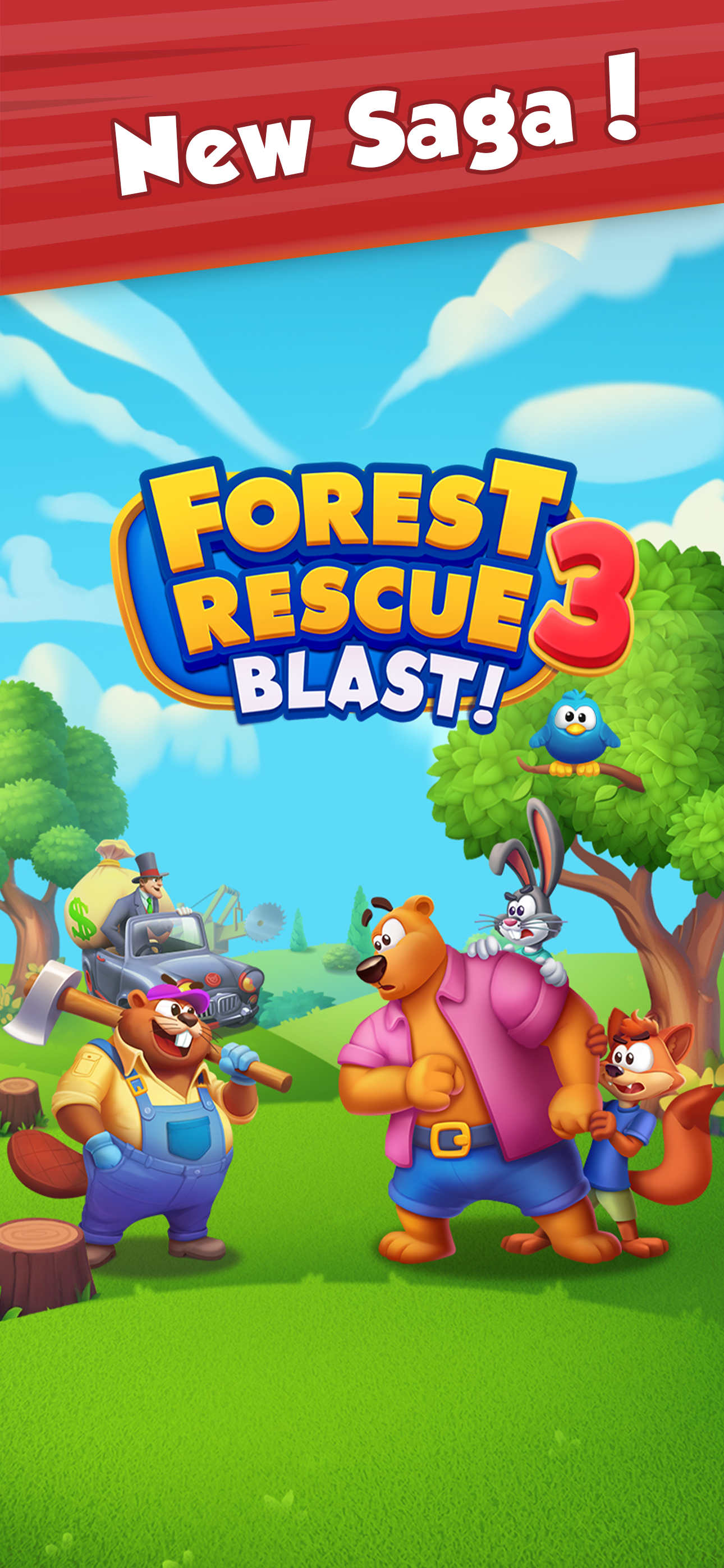 Cuplikan Layar Game Forest Rescue 3: Blast!