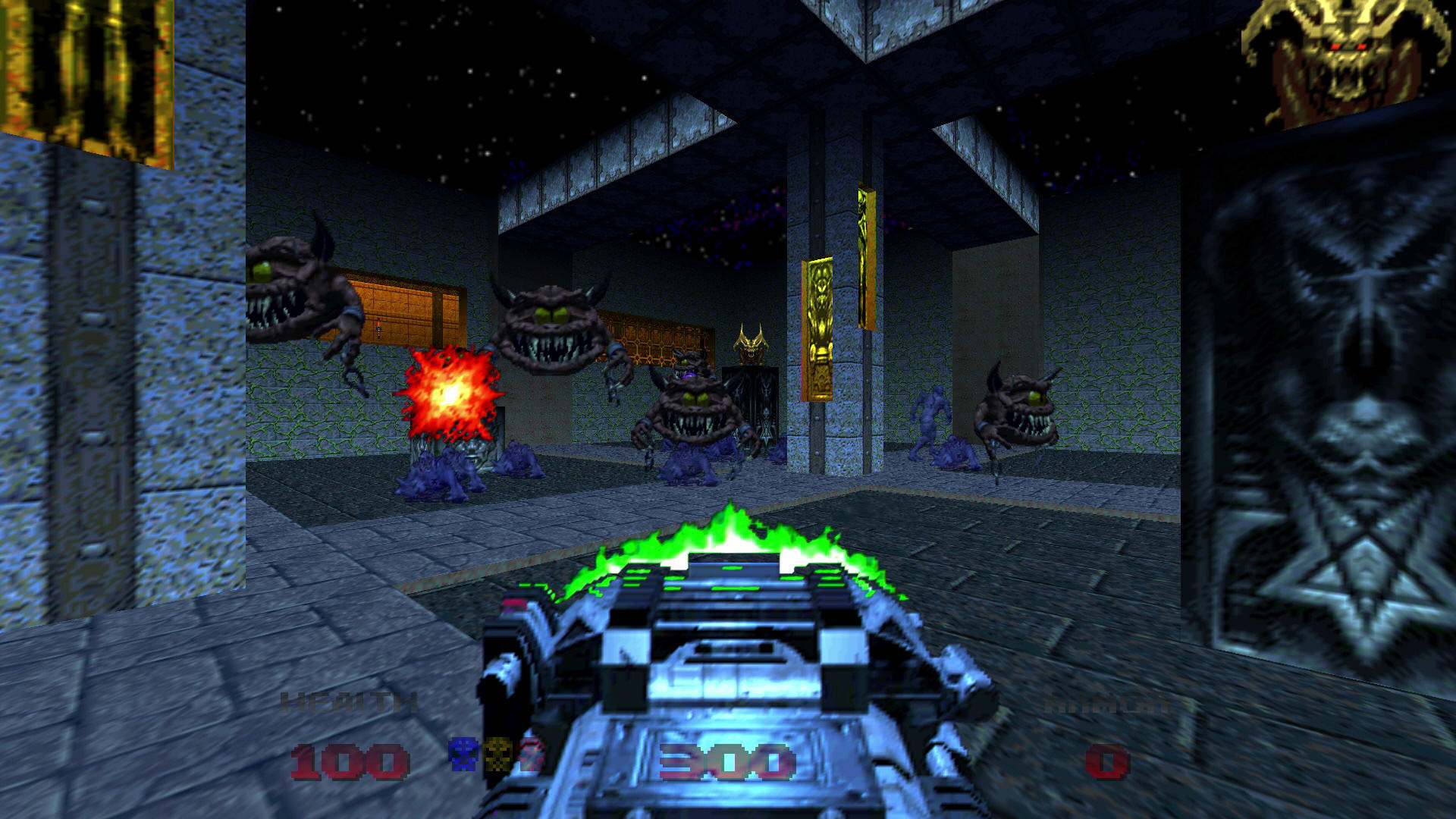 Screenshot of DOOM 64