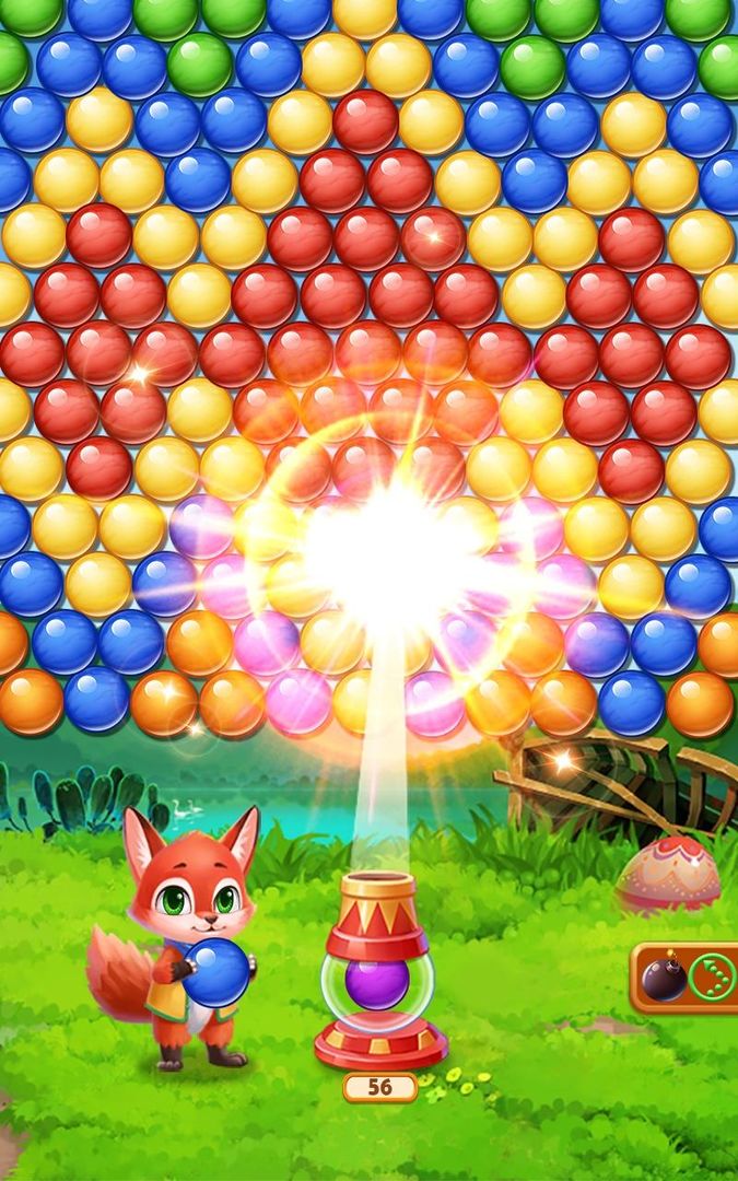 Screenshot of Bubble Shooter Mania