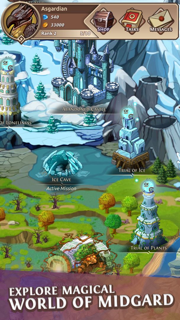 Screenshot of Bifrost: Heroes of Midgard