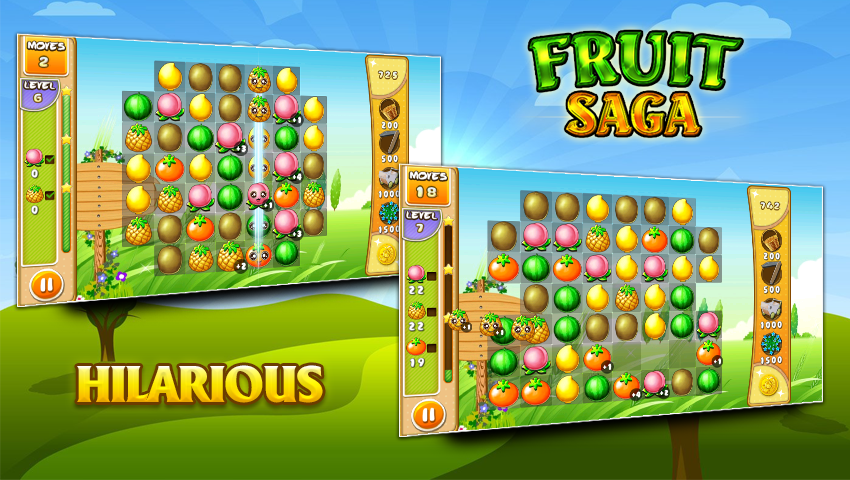 Screenshot of Fruit Saga - Farm Heroes 2