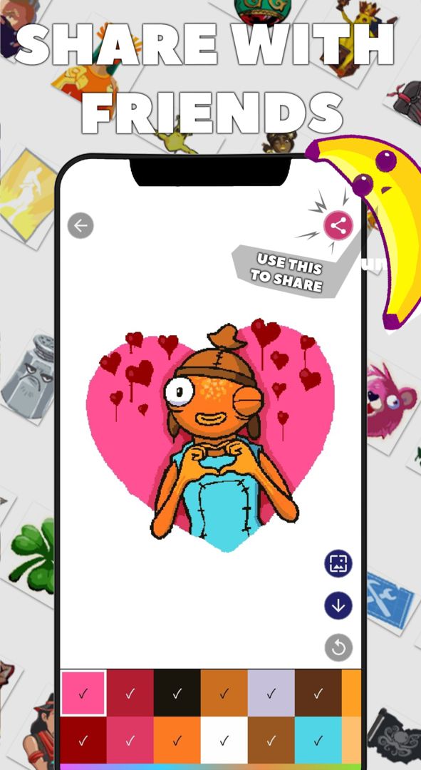 Screenshot of PixNite - Color by number