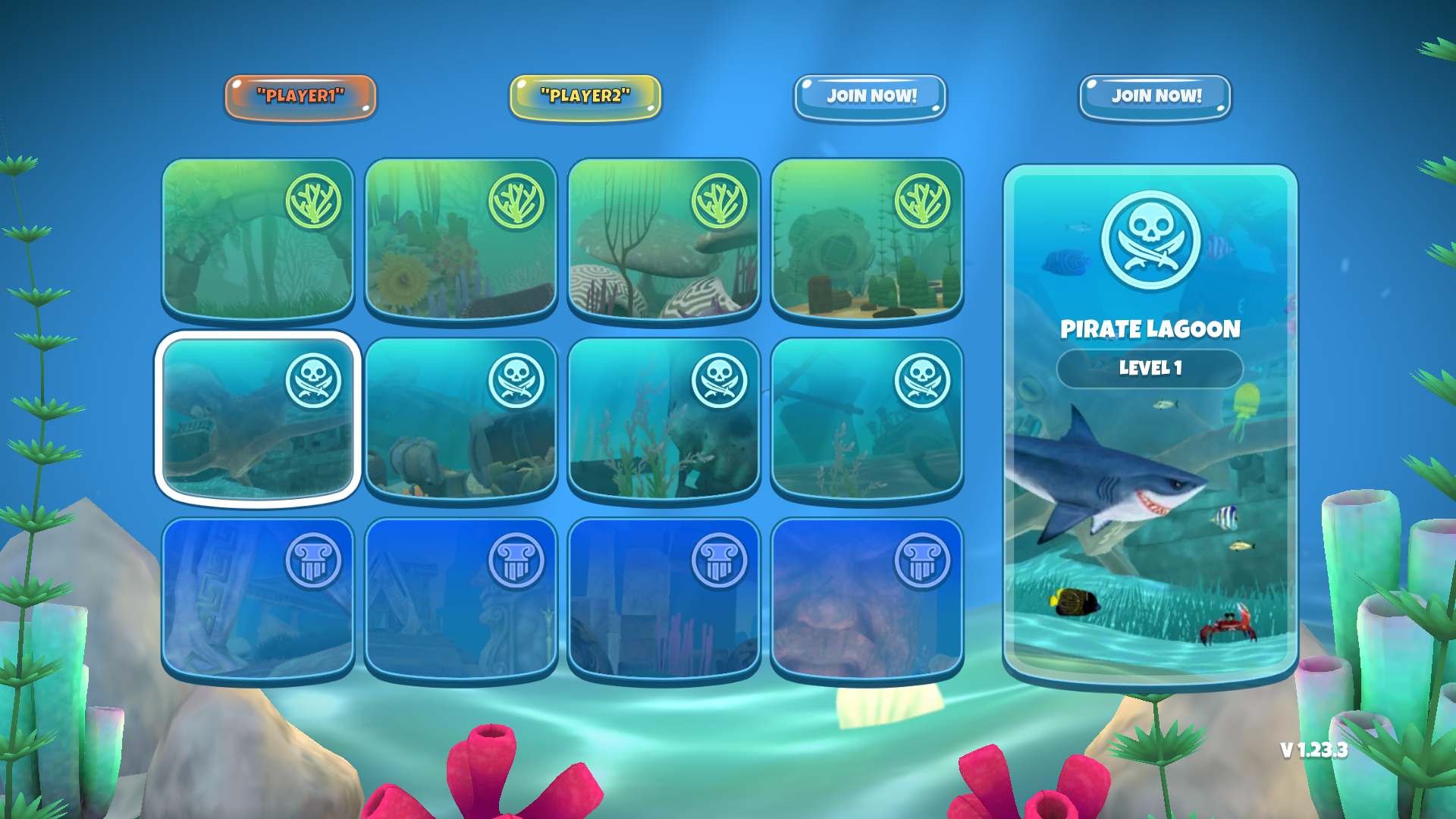 Shark! Shark! Game Screenshot