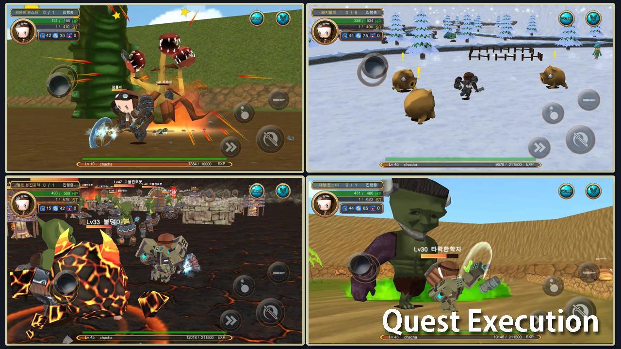 Скриншот игры Tower of Goblin