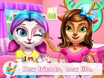 Pets High7- Girl's Spa Salon Battle ゲームのスクリーンショット