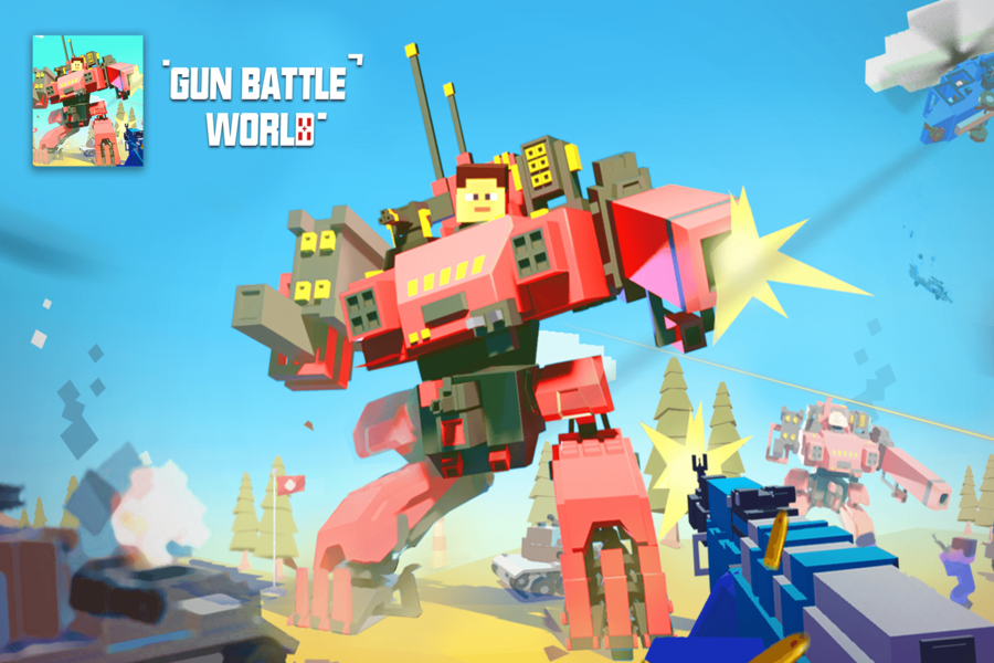 Screenshot of the video of Gun Battle World:Shooting Game