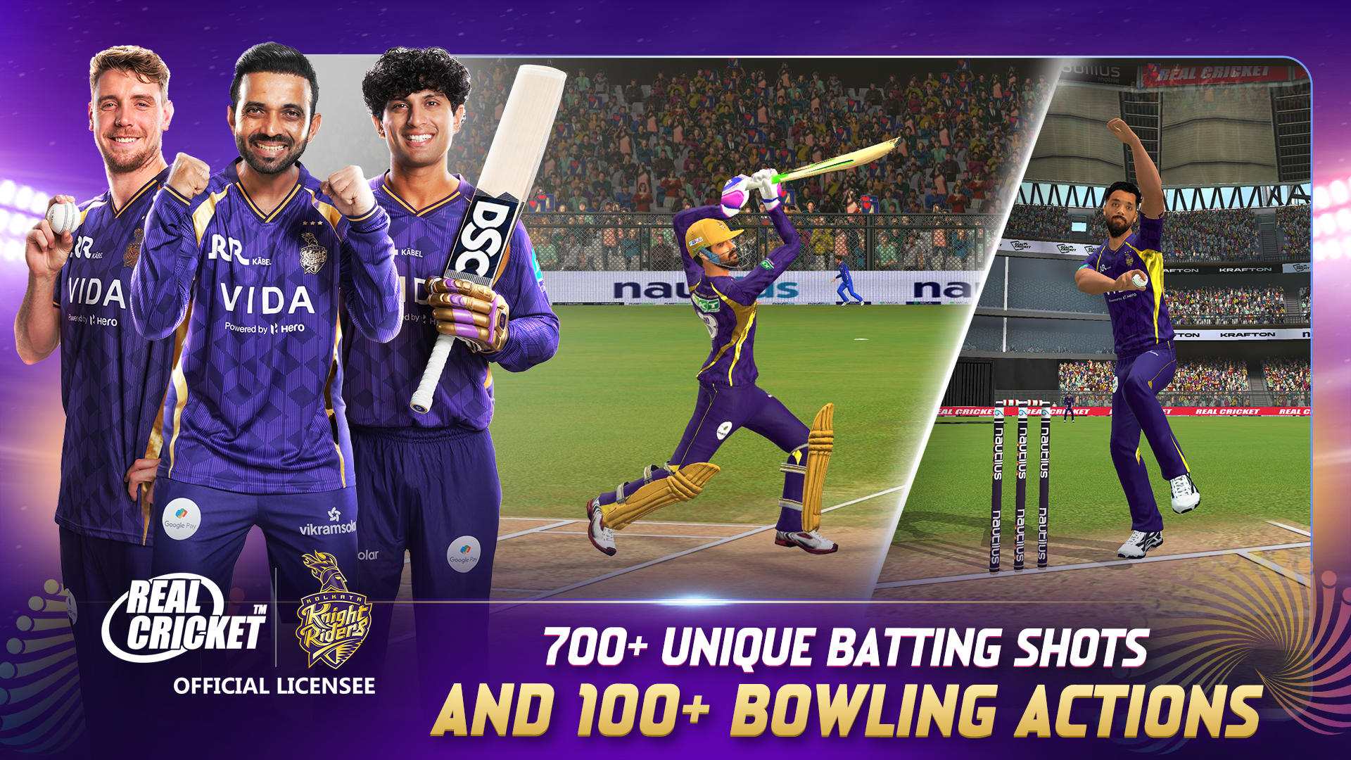 Real Cricket™ Swipe Game Screenshot