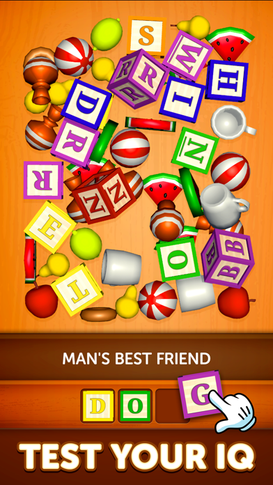 Word Tile Match 3D Game Screenshot