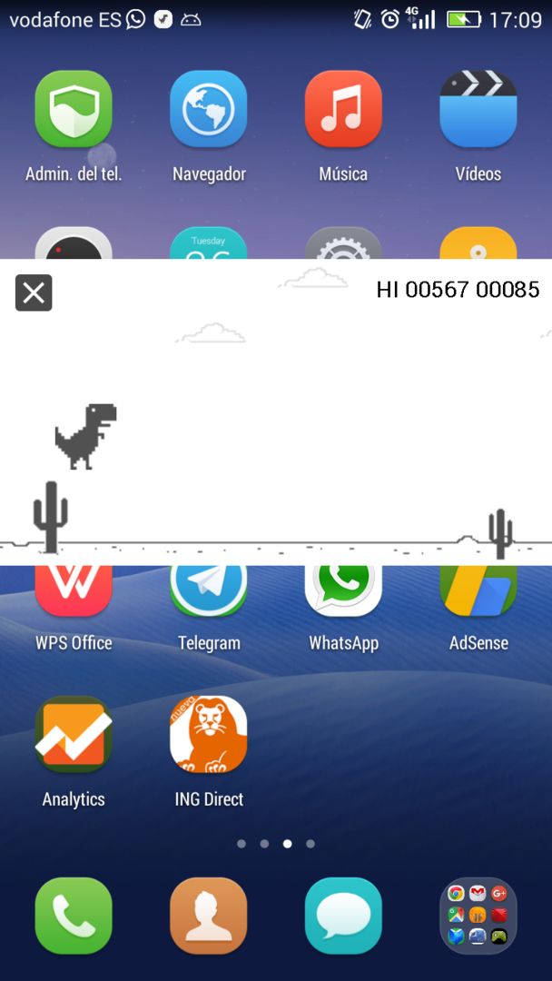 Screenshot of Steve - The Jumping Dinosaur
