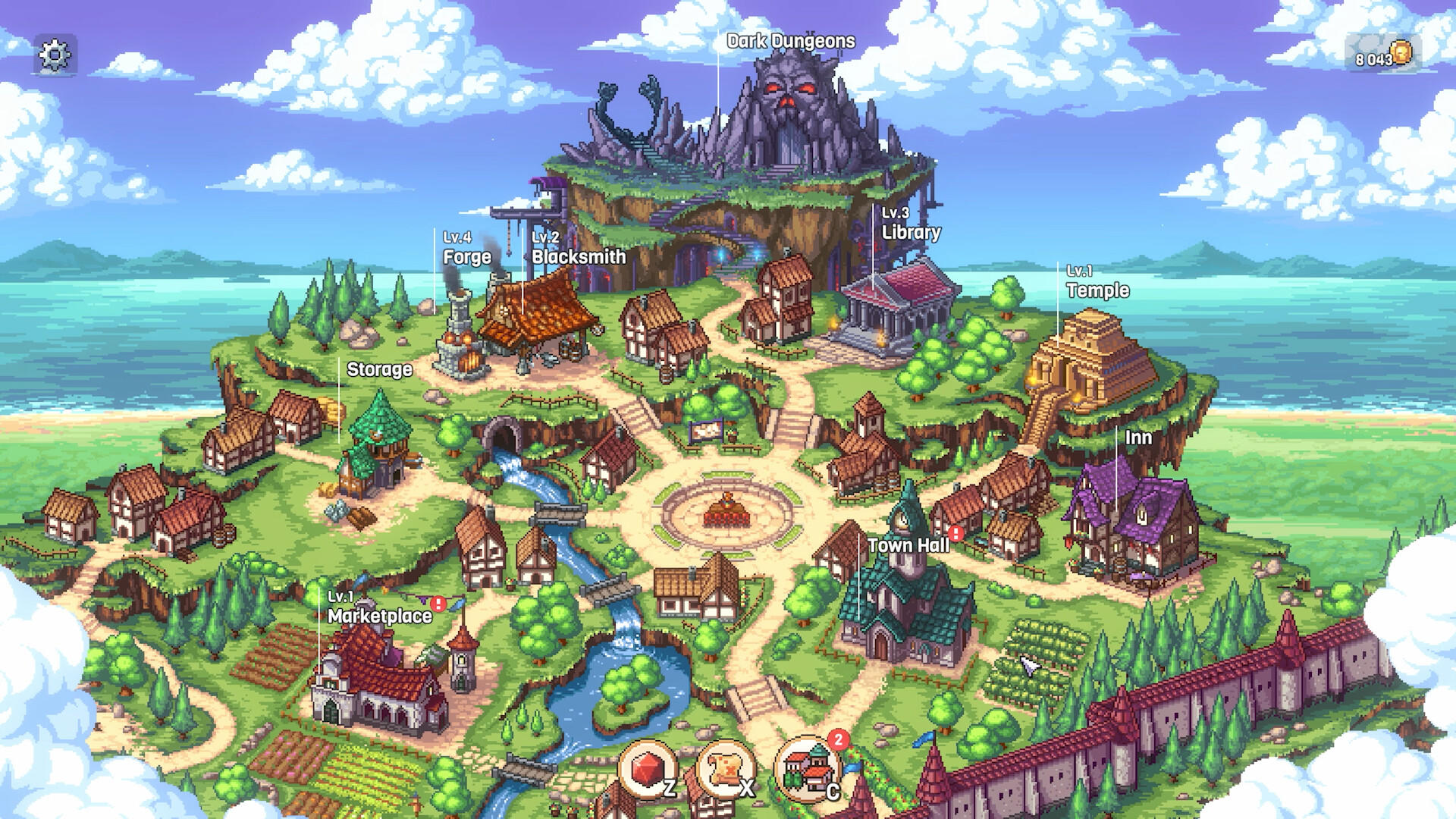Knights of Pen and Paper 3 Game Screenshot