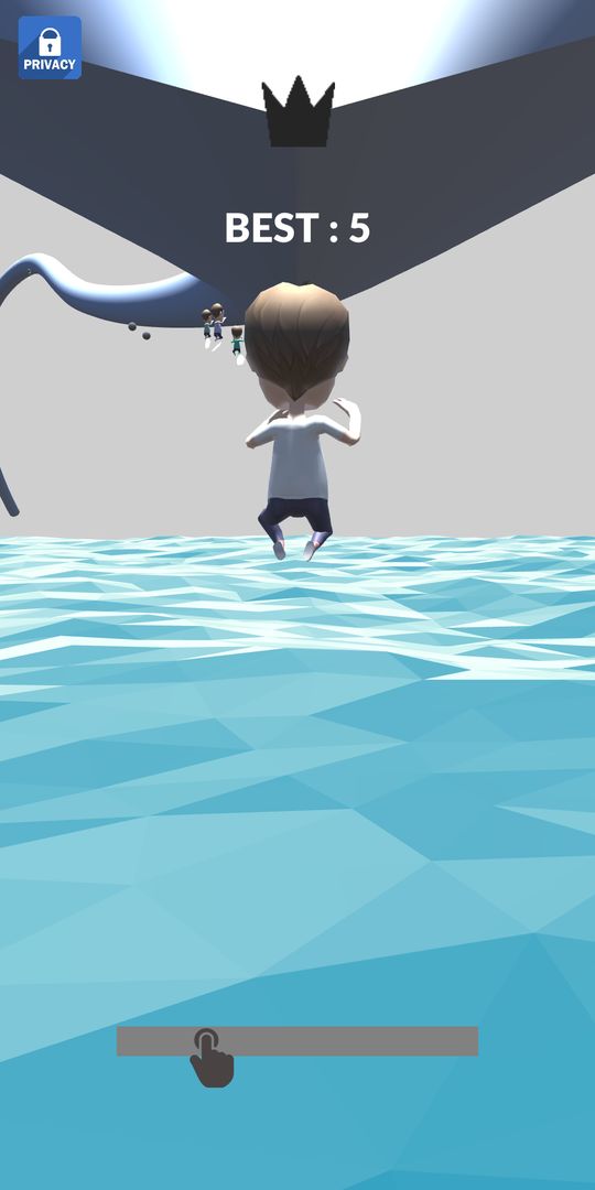 Zipline Slide 3D ภาพหน้าจอเกม
