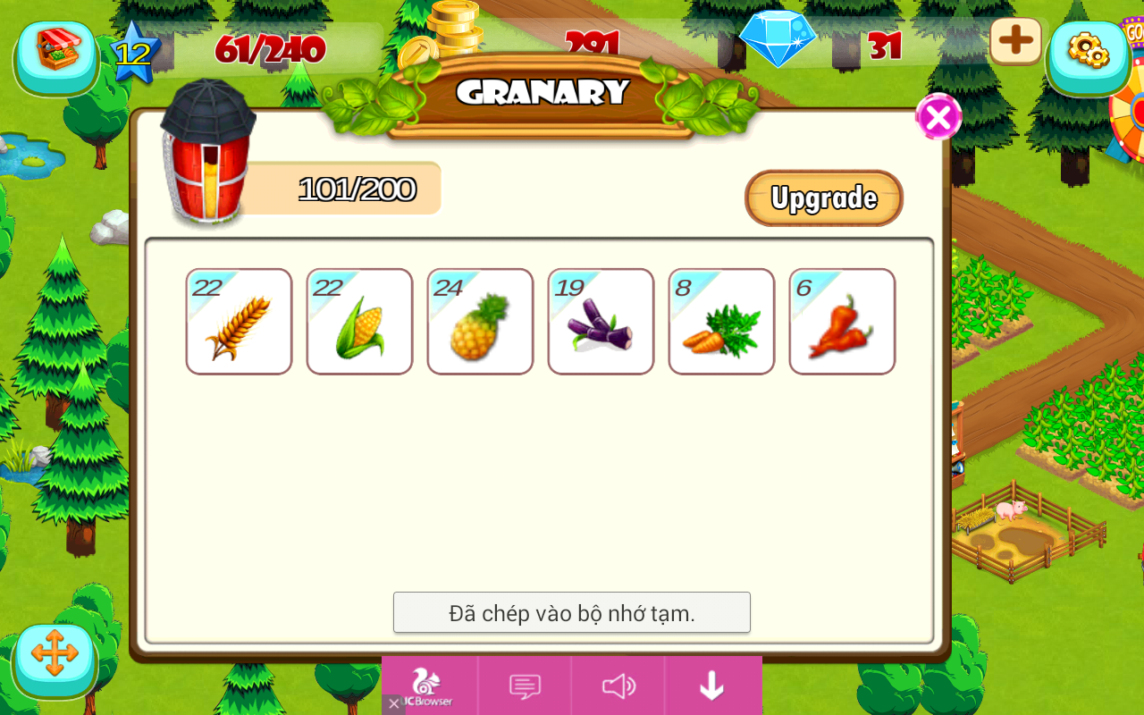 Family Farm ゲームのスクリーンショット