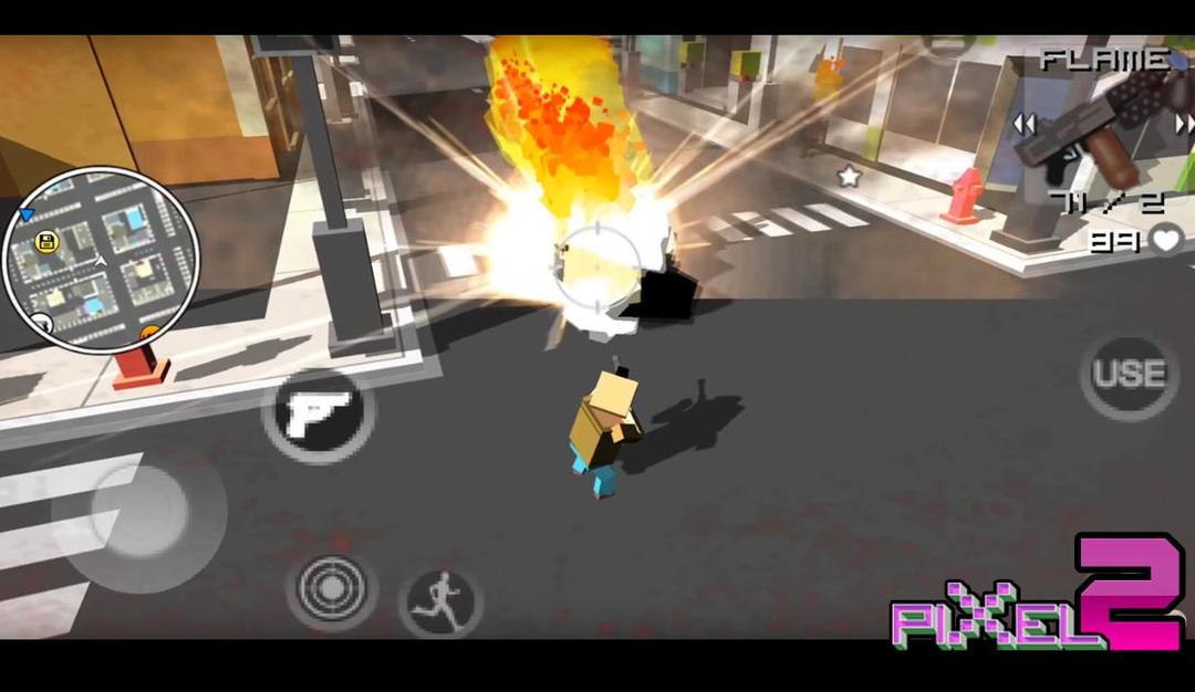Pixel's Edition 2 Mad City 게임 스크린 샷