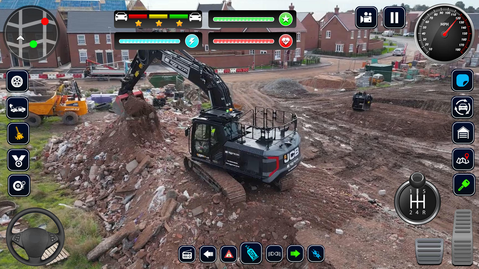 Construction JCB Games 3D 2023 ภาพหน้าจอเกม