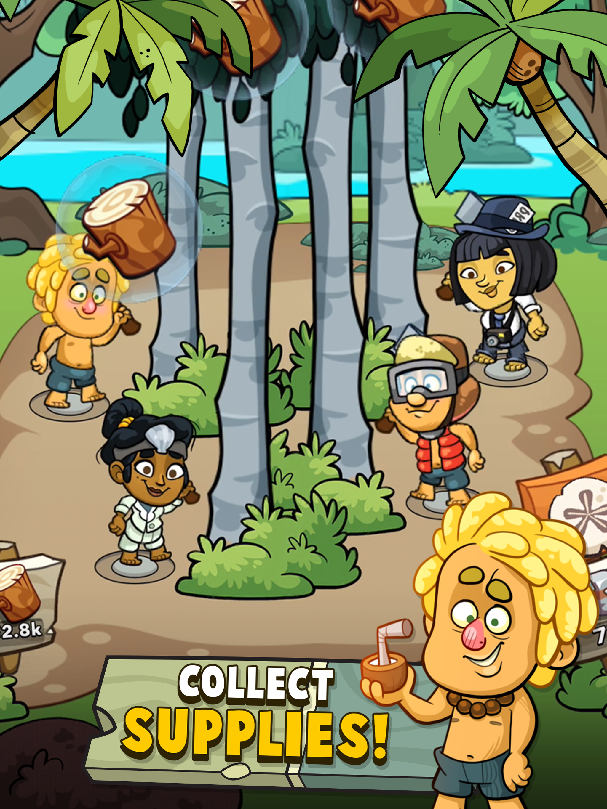 Castaway Cove Game Screenshot