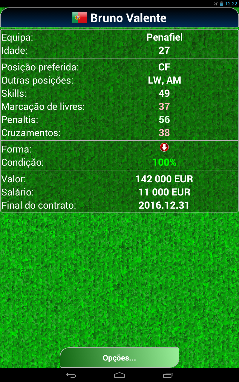 Captura de Tela do Jogo True Football 2