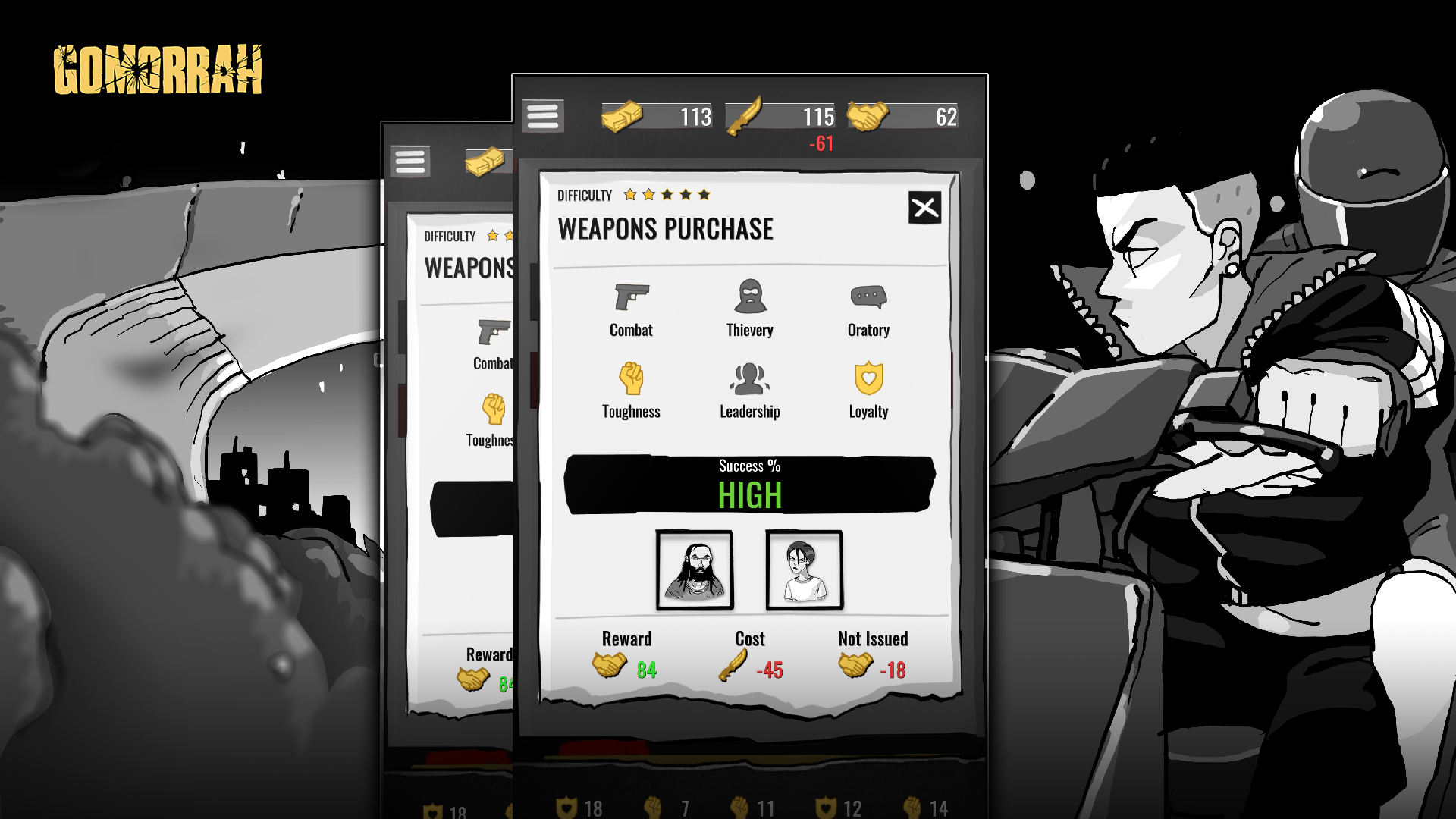 Gomorrah Game Screenshot
