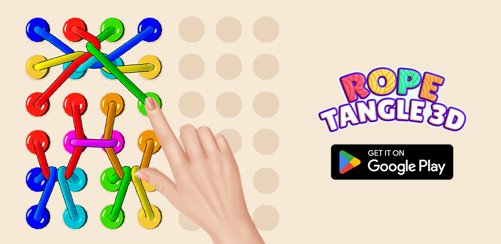 Rope Tangle 3D: Puzzle Game screenshot
