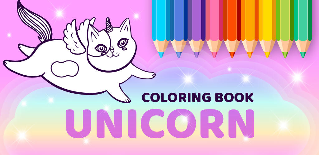 Banner of សៀវភៅពណ៌ Unicorns Sparkling 2.1