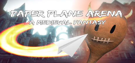 Banner of Paper Plane Arena - A Medieval Fantasy 