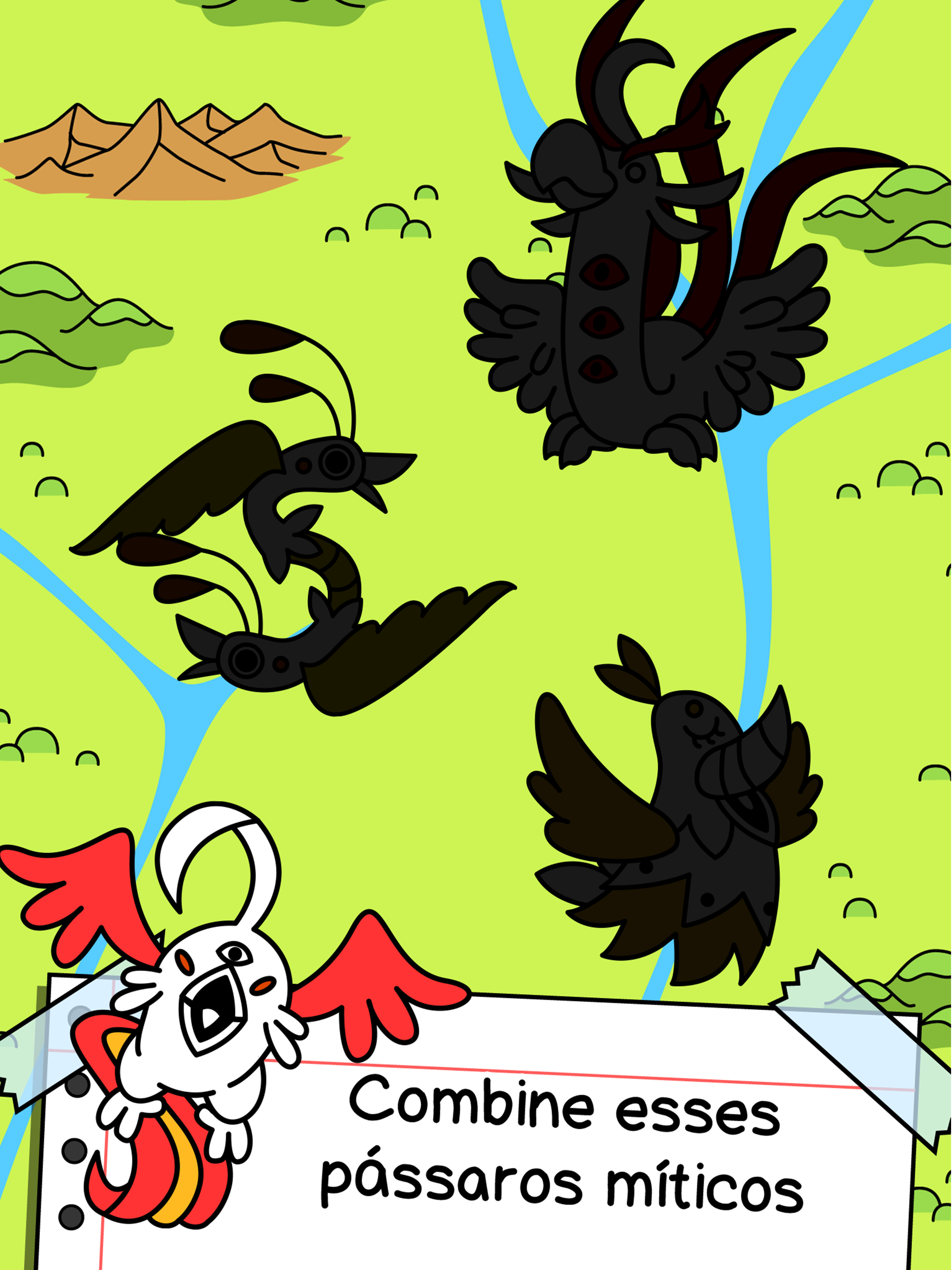 Captura de Tela do Jogo Phoenix Evolution: Idle Merge