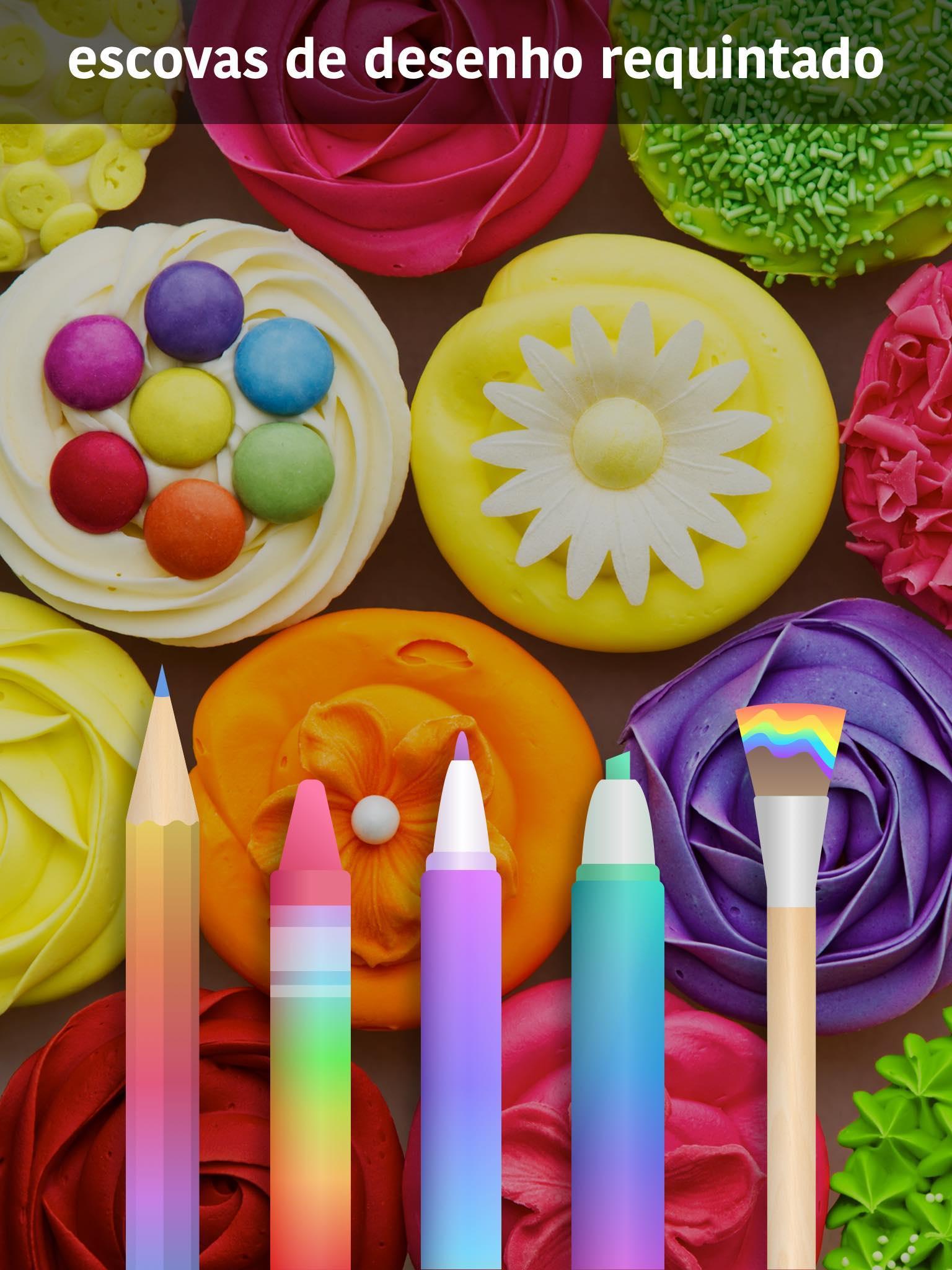 Captura de Tela do Jogo Mandala Coloring Book