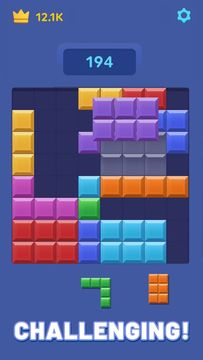 Blocky Puzzle - Relaxing Game Game Screenshot