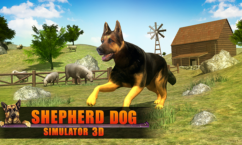 Shepherd Dog Simulator 3D Game Screenshot