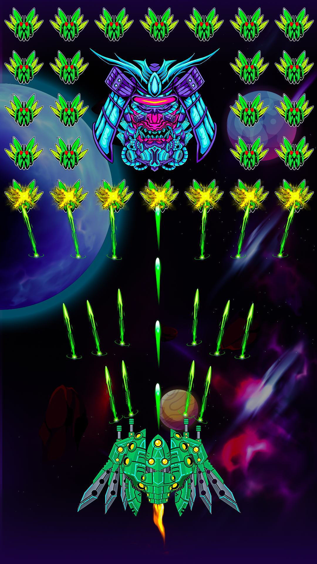 Alien Shooter Space War Games Game Screenshot