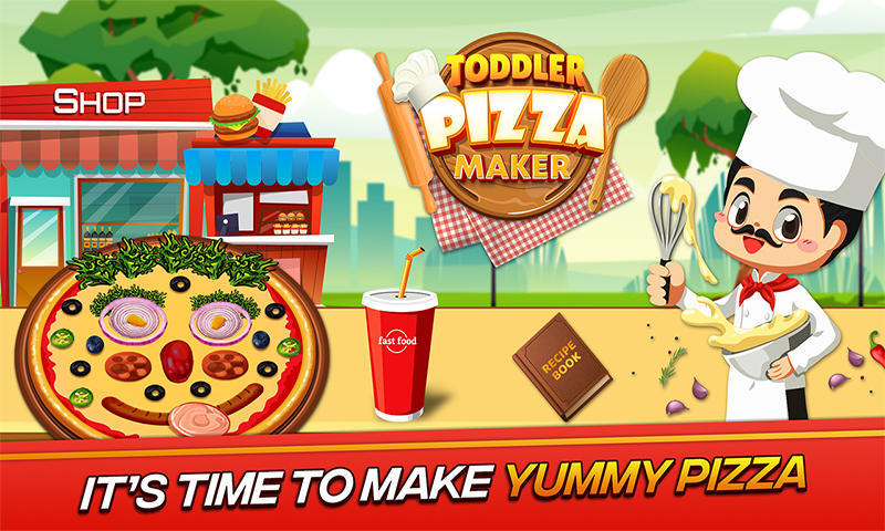 Скриншот игры Pizza Game : Kids Pizza Making