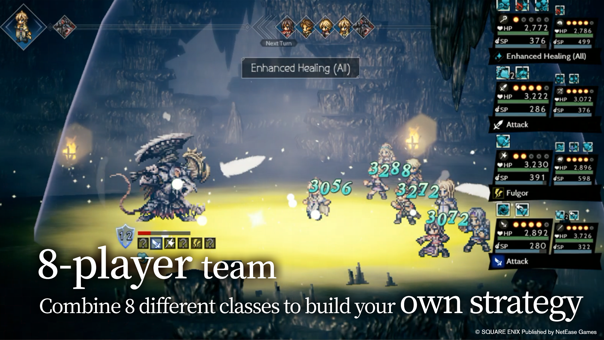 OCTOPATH TRAVELER: CotC Game Screenshot