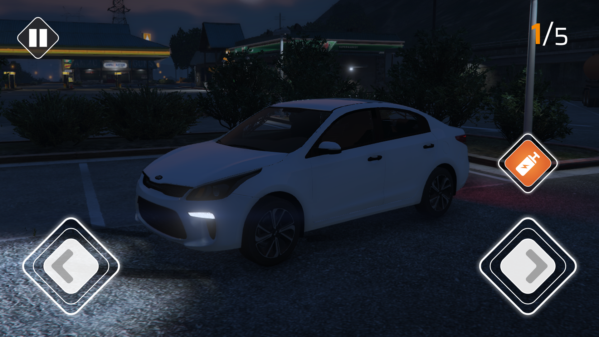 Captura de Tela do Jogo Car Simulator Kia: City Drive