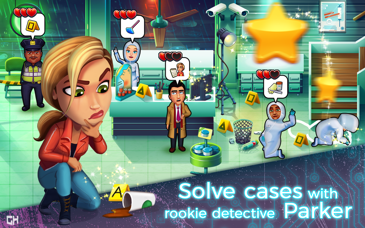 Parker & Lane Criminal Justice Game Screenshot
