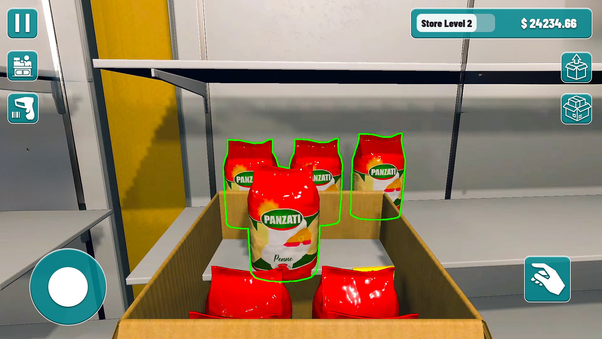 Supermarket Cashier Manager Game Screenshot