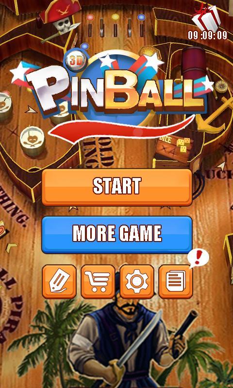 3D Pinball Game Screenshot