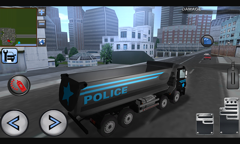 3D Police Truck Simulator 2016 Game Screenshot
